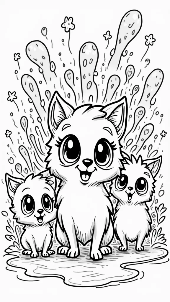 moriah elizabeth characters coloring pages